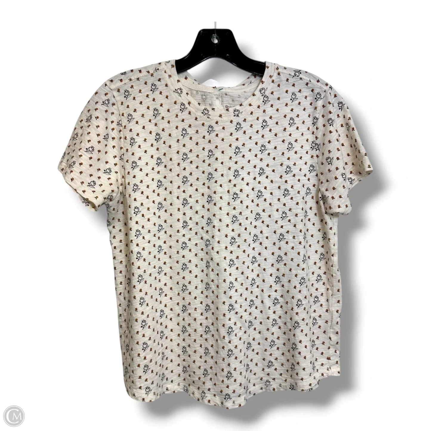 Top Short Sleeve By Pilcro In Floral Print, Size: M
