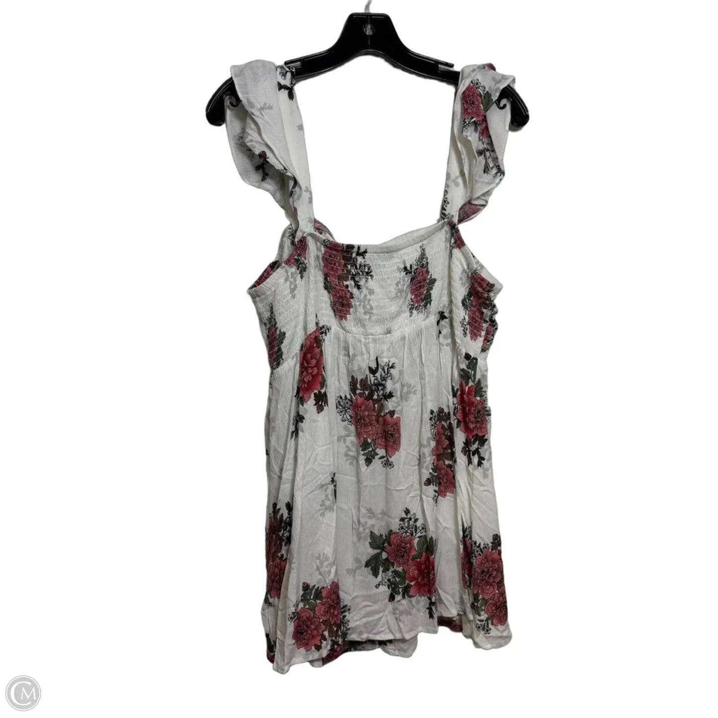 Top Sleeveless By Torrid In Floral Print, Size: 1x
