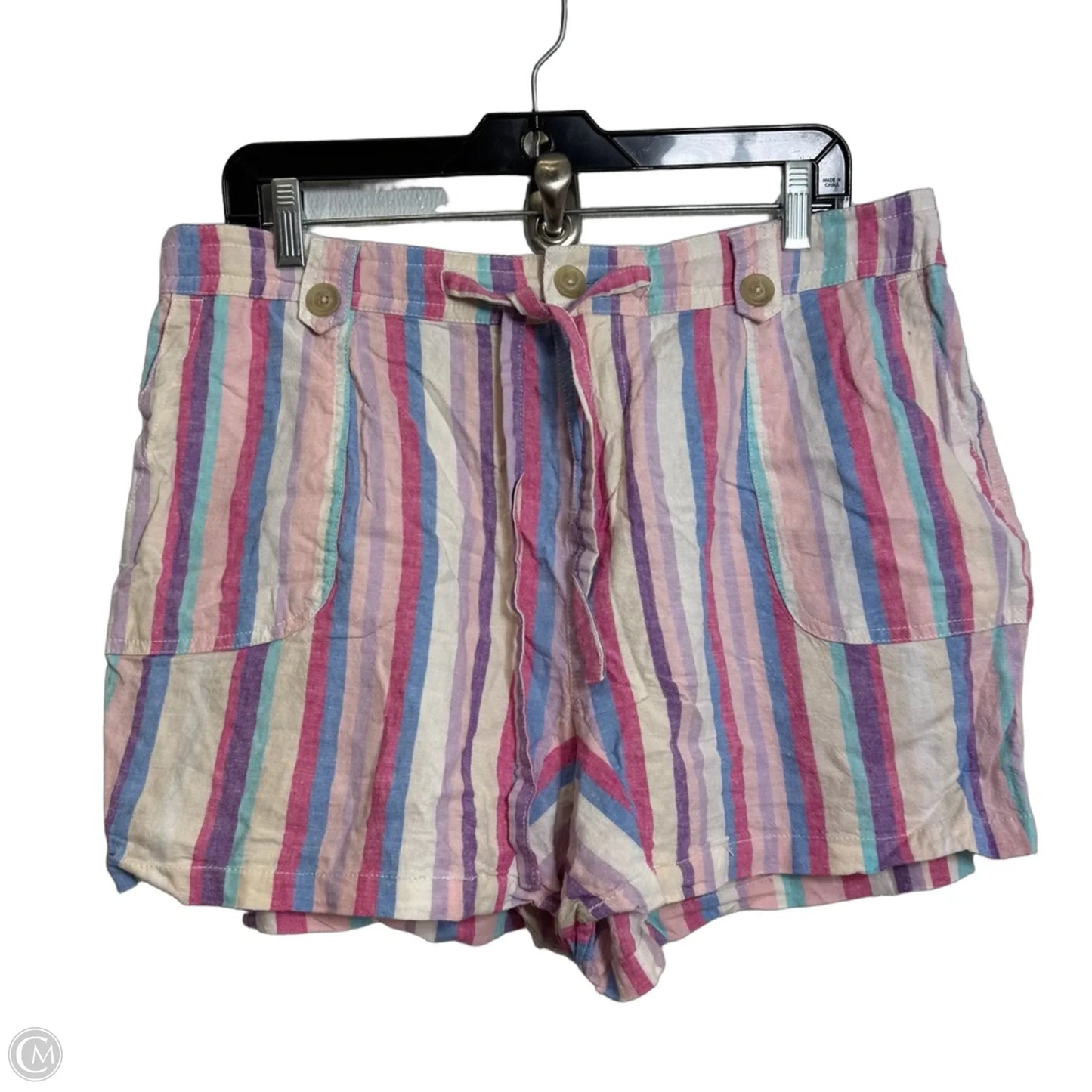 Shorts By Torrid In Striped Pattern, Size: 10