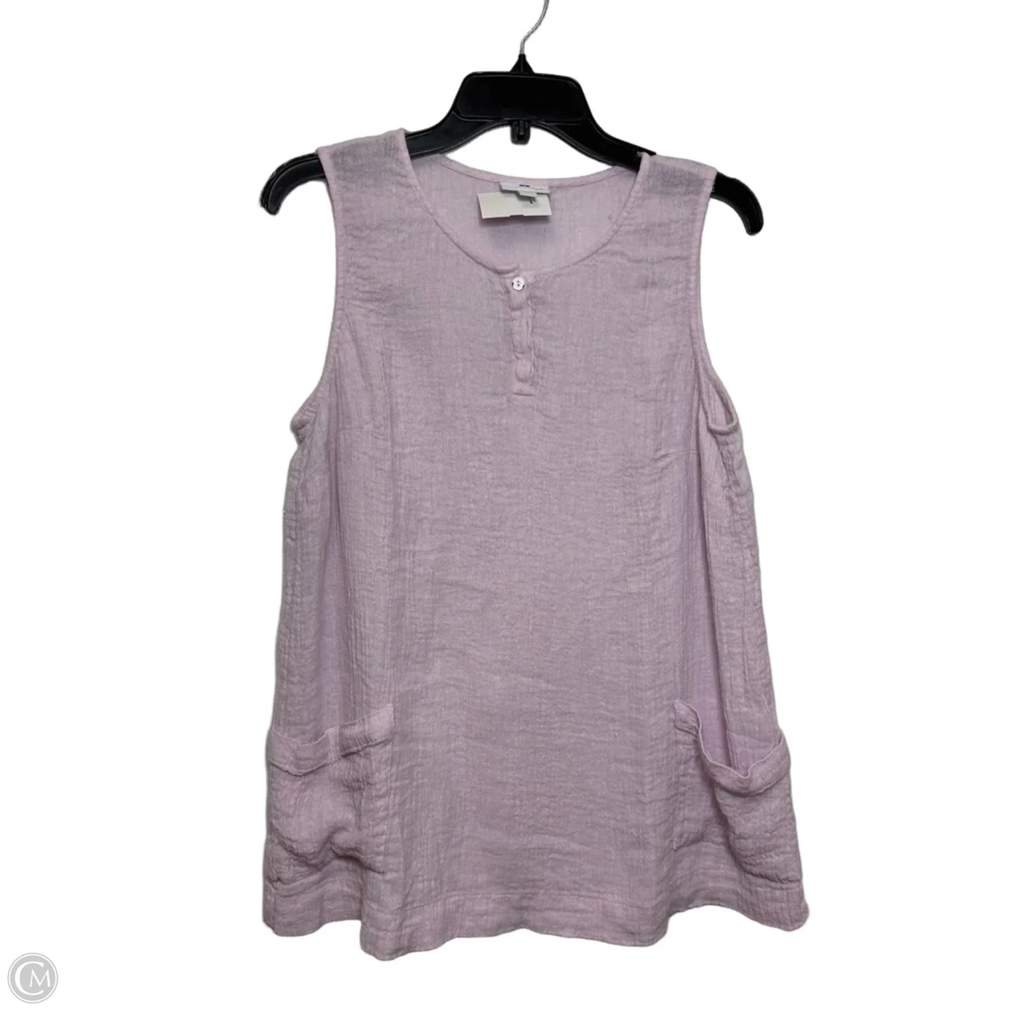 Top Sleeveless By Pure Jill In Purple, Size: L