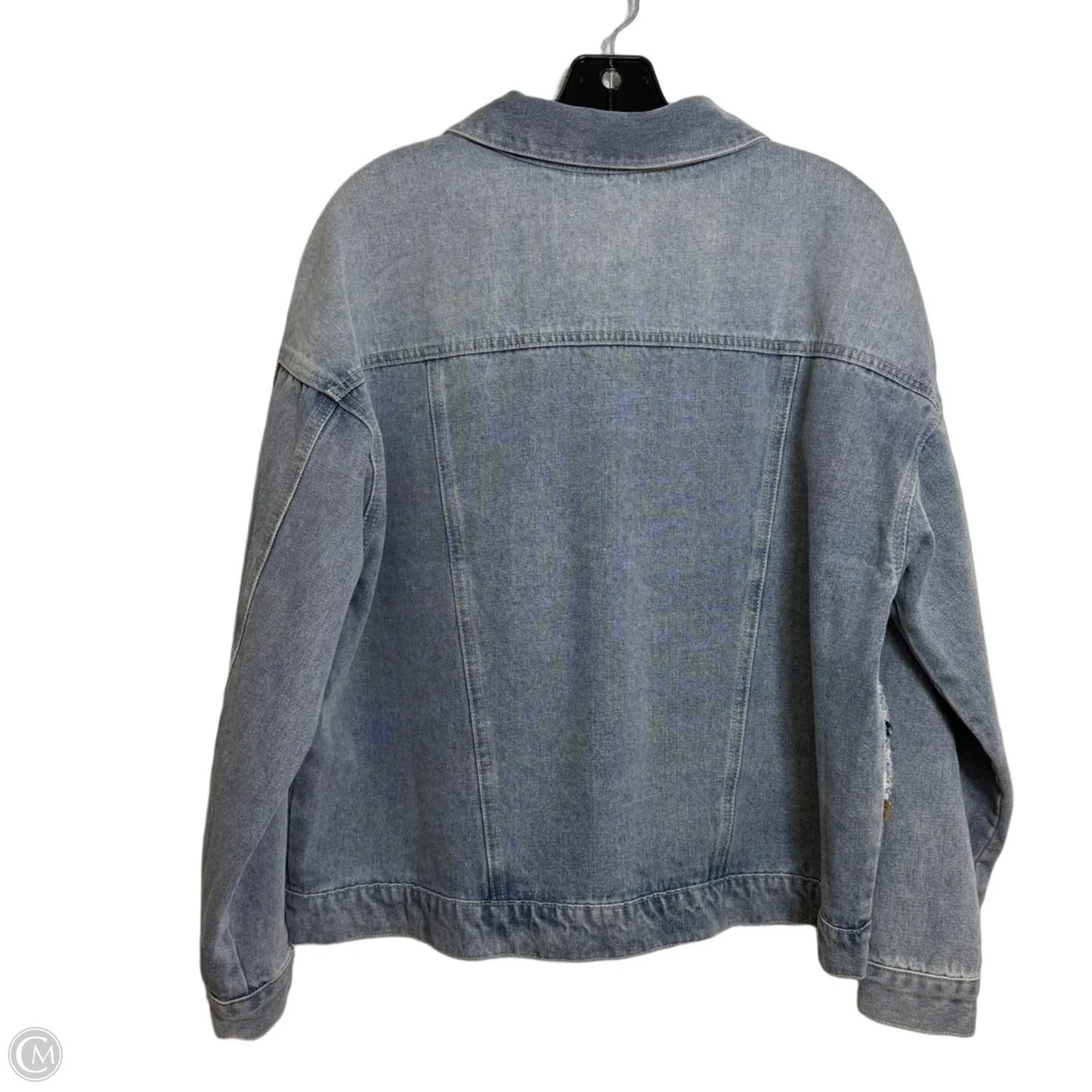 Jacket Denim By Royalty In Blue Denim, Size: L