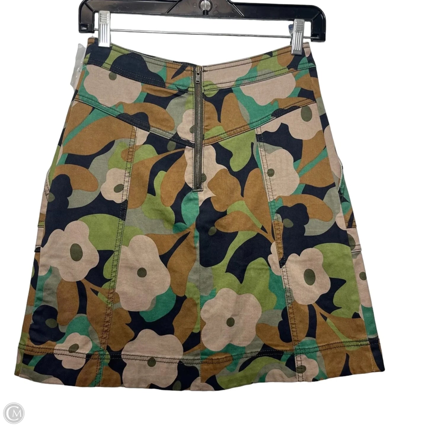 Skirt Midi By Cabi In Camouflage Print, Size: 0
