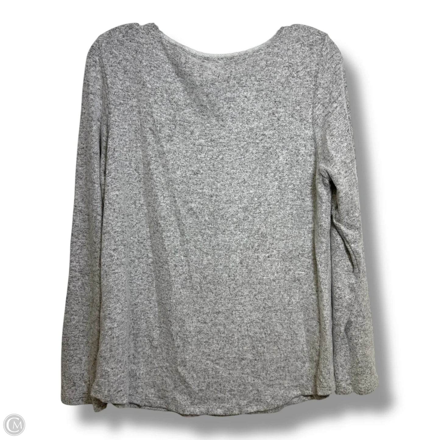 Sweater By Soma In Grey, Size: L