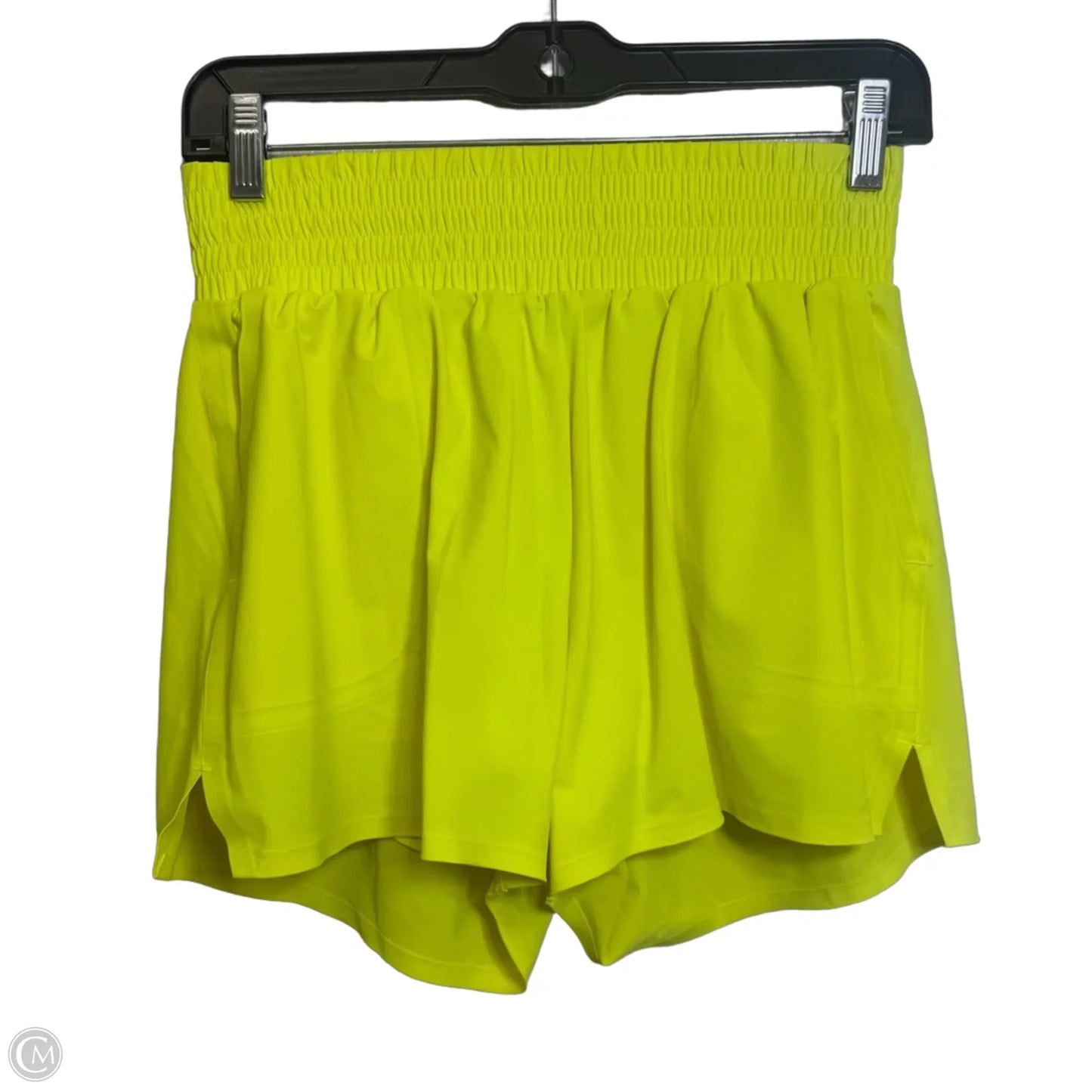 Athletic Shorts By Zyia In Yellow, Size: S