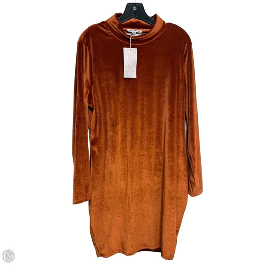 Dress Casual Maxi By Clothes Mentor In Orange, Size: Xl