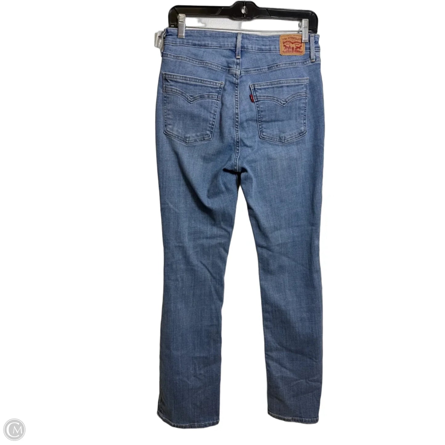 Jeans Flared By Levis In Blue Denim, Size: 10