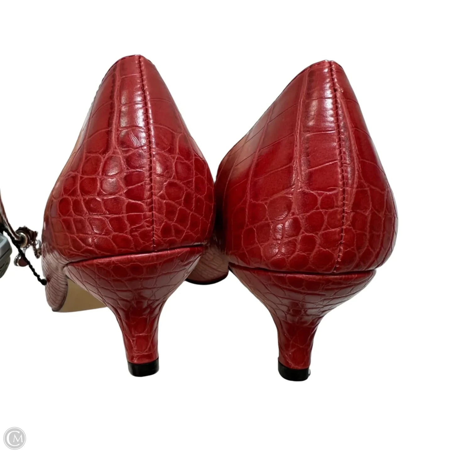 Shoes Heels Kitten By Adrienne Vittadini In Red, Size: 8.5