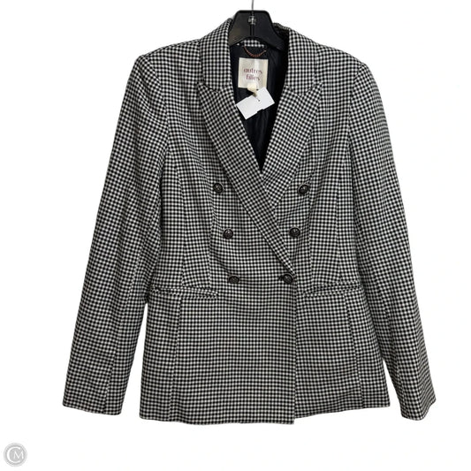 Blazer By Clothes Mentor In Plaid Pattern, Size: Sp