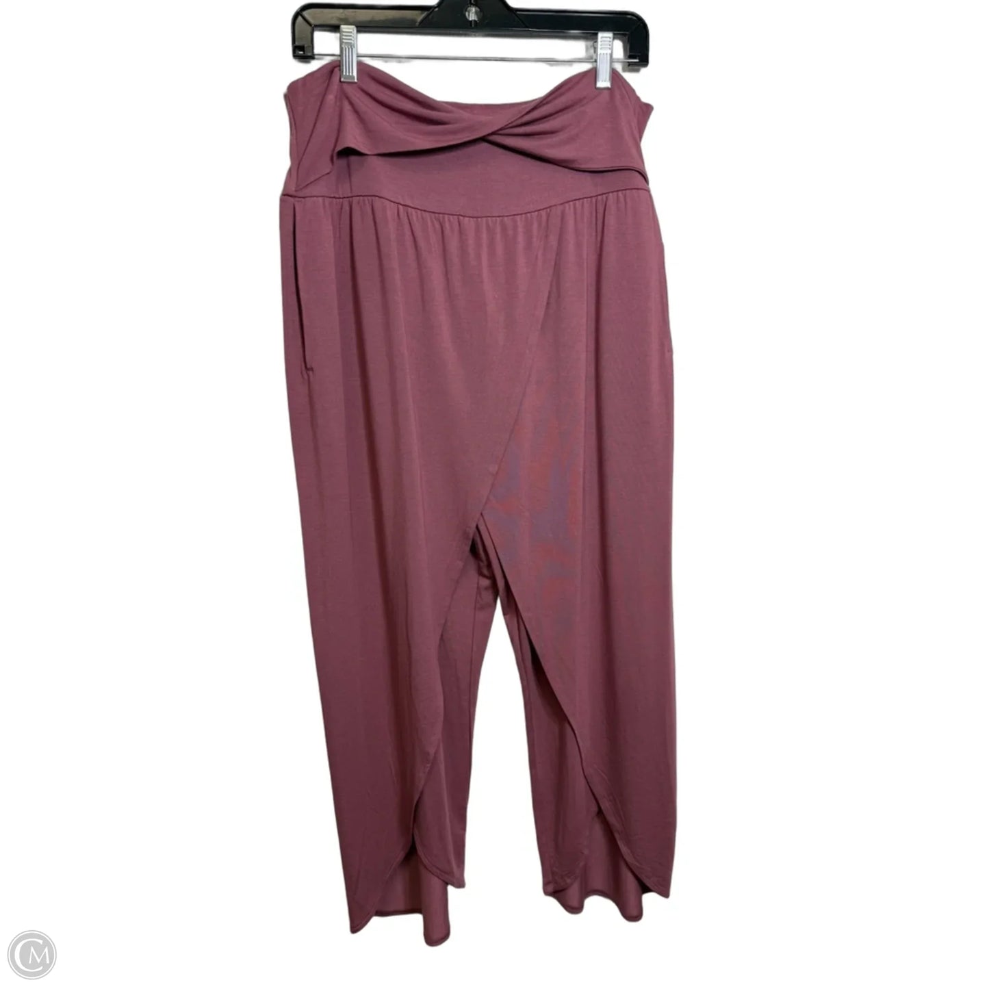 Athletic Pants By Athleta In Pink, Size: L