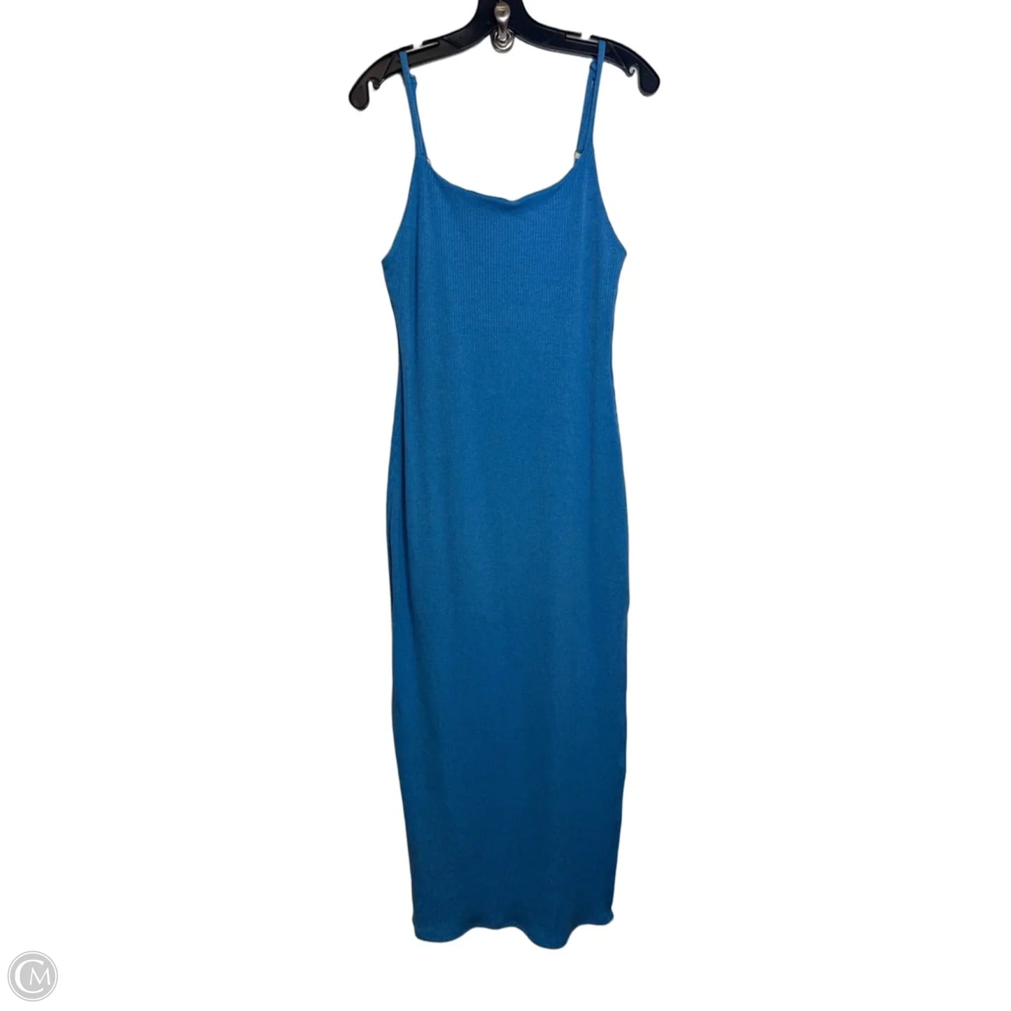 Dress Casual Maxi By Tyche In Blue, Size: L