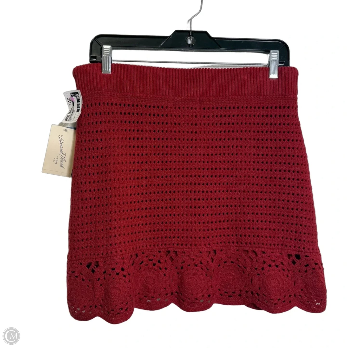 Skirt Set 2pc By Universal Thread In Red, Size: M