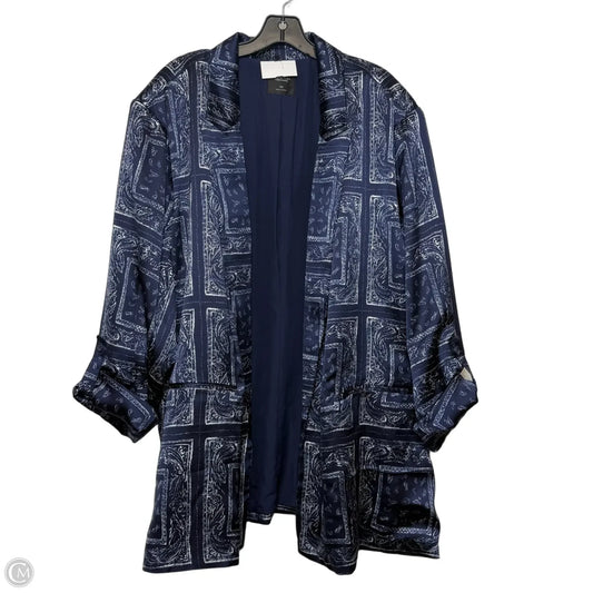 Blazer By Simply Vera In Paisley Print, Size: 4x