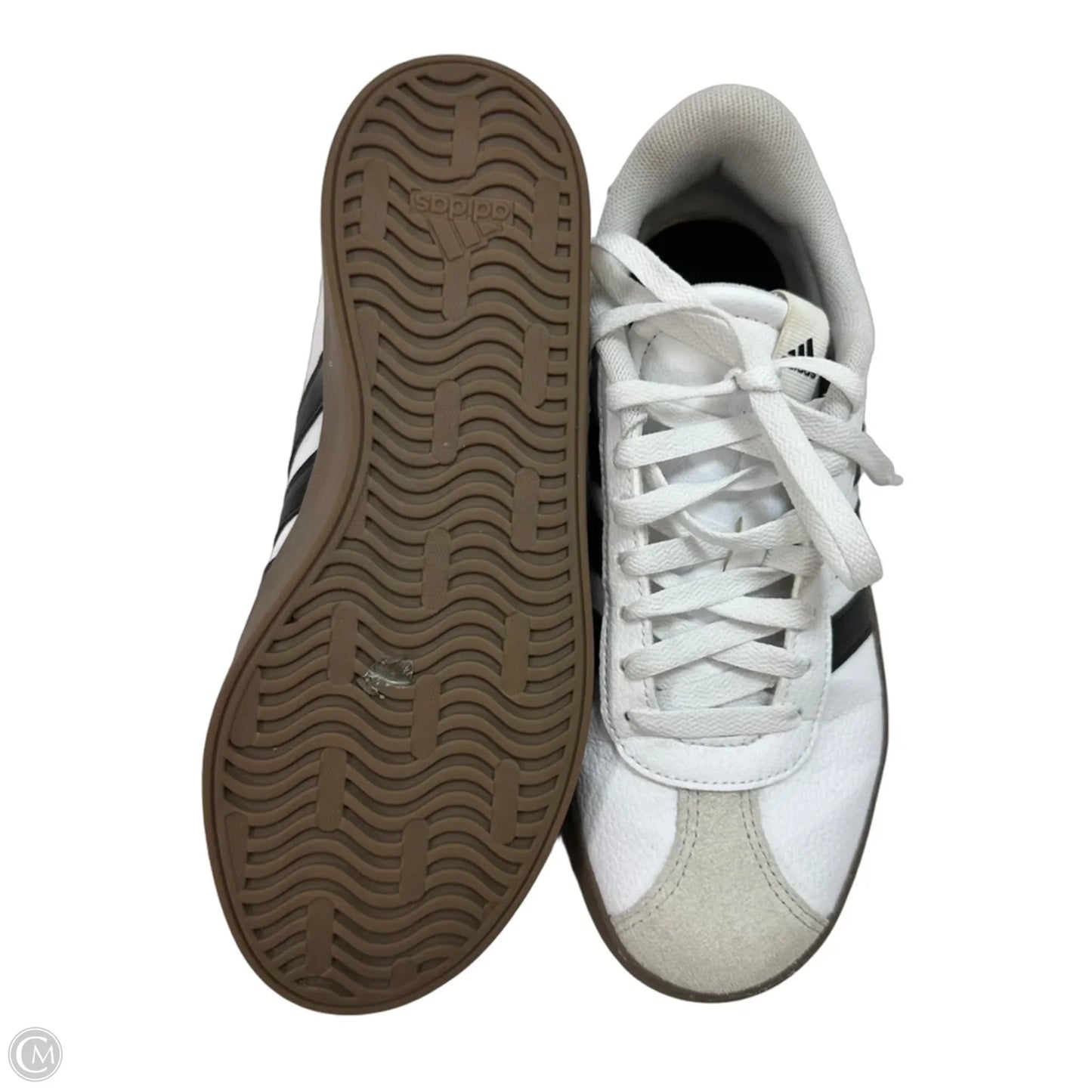 Shoes Athletic By Adidas In White, Size: 40/9