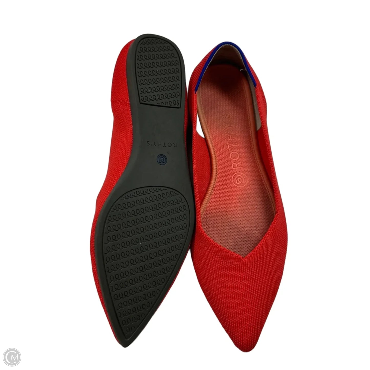 Shoes Flats By Rothys In Red, Size: 9.5