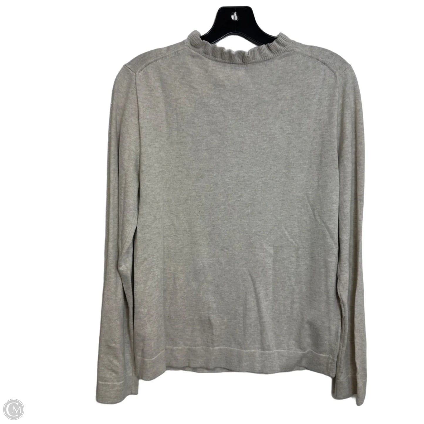 Top Long Sleeve By J. Crew In Beige, Size: M