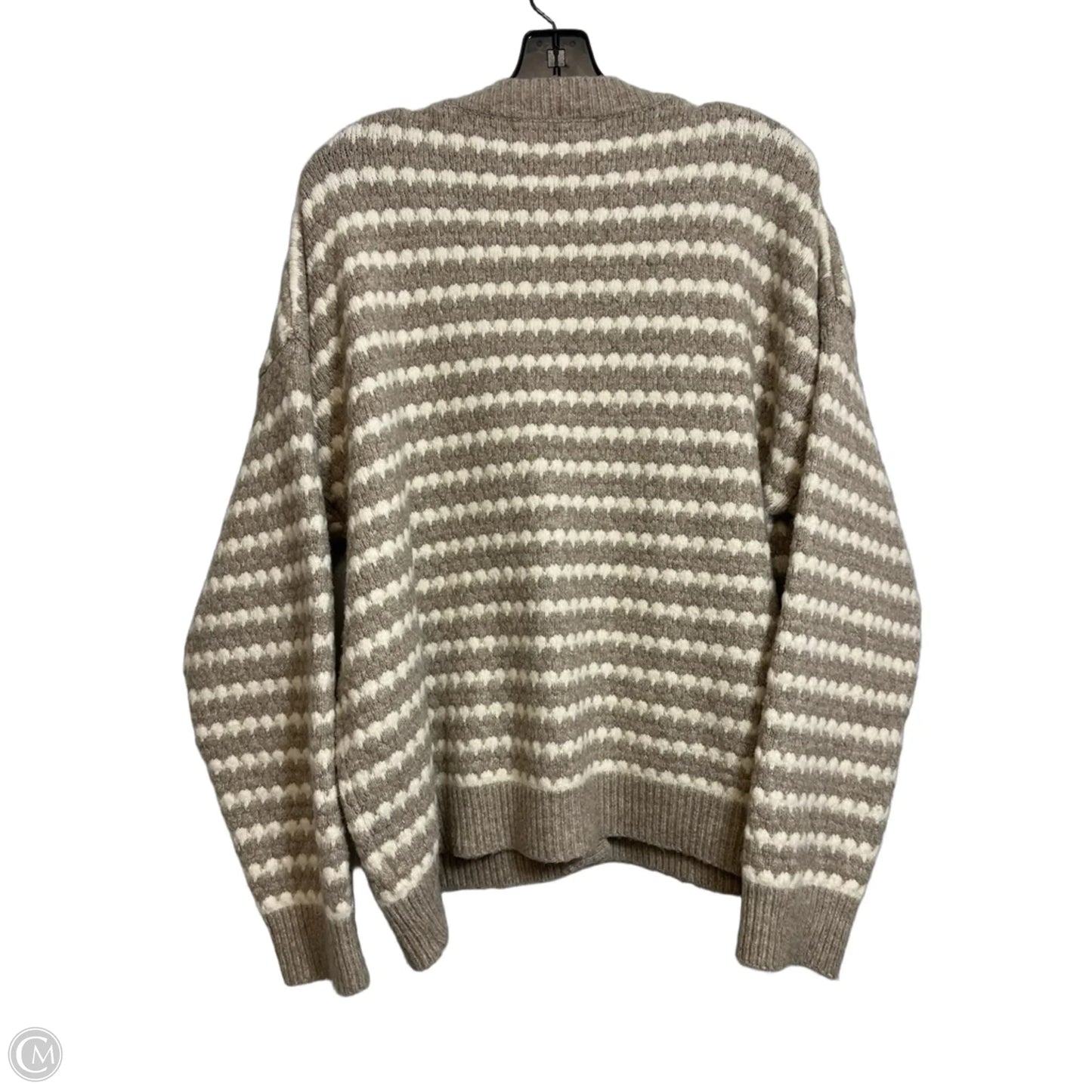 Sweater By Altard State In Brown & Cream, Size: Xl