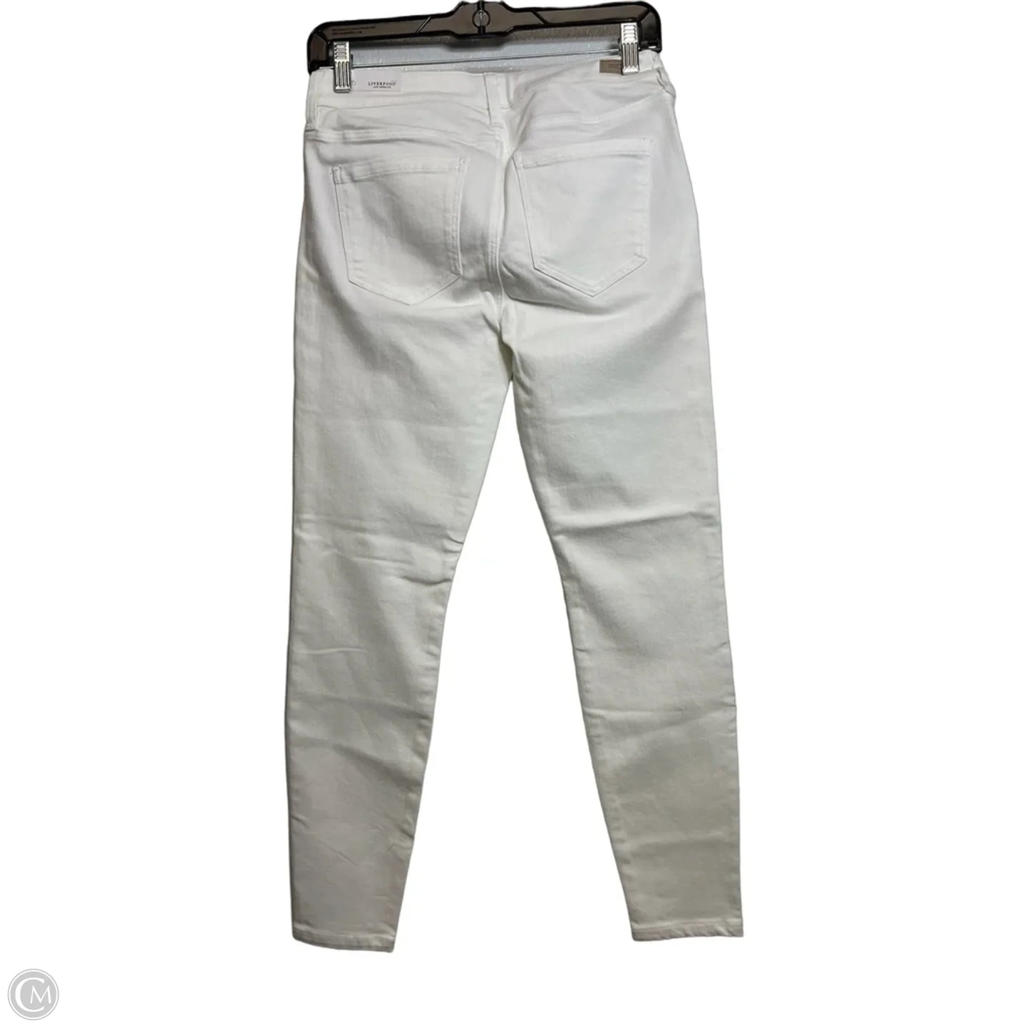 Jeans Skinny By Liverpool In White, Size: 2