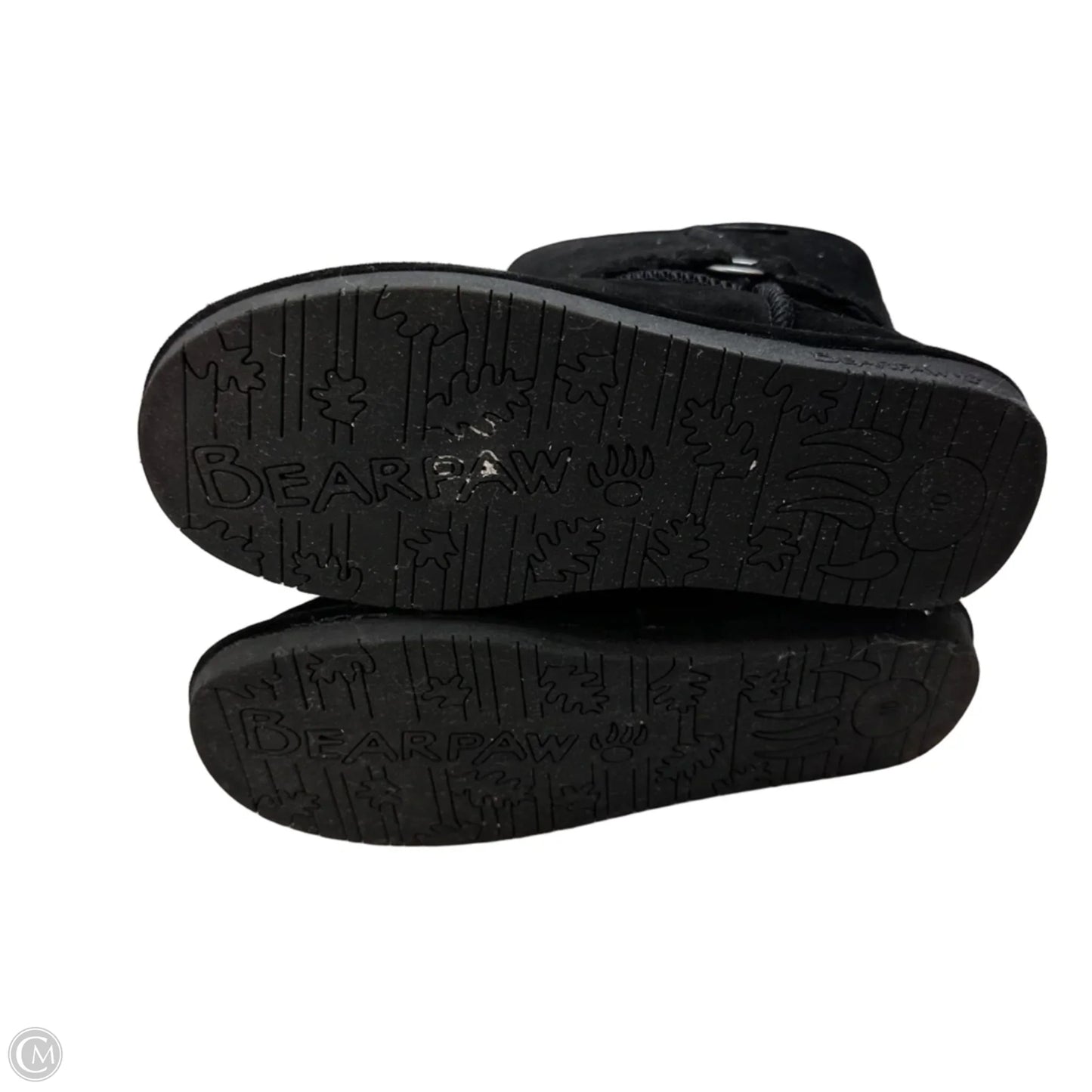 Boots Mid-calf Flats By Bearpaw In Black, Size: 10