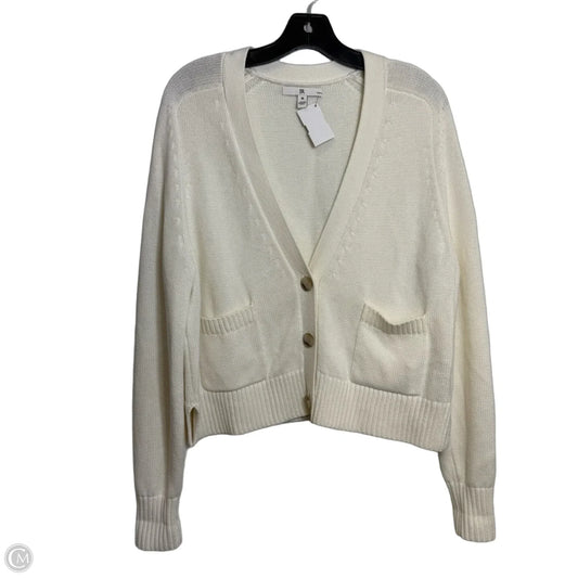Cardigan By Banana Republic In Cream, Size: M