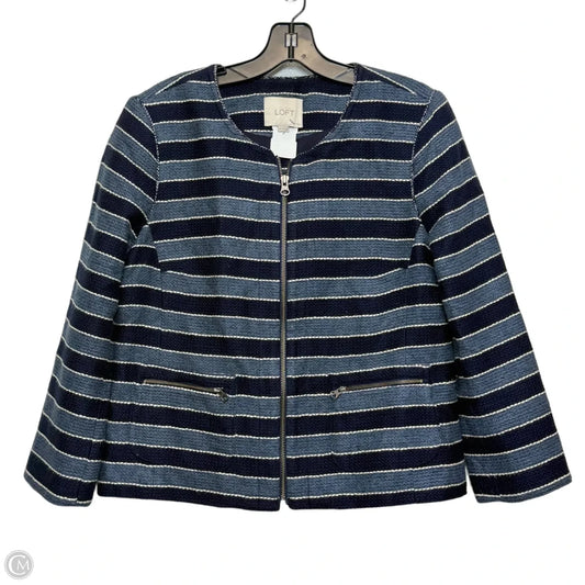 Blazer By Loft In Blue, Size: 10p