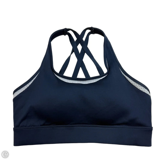 Athletic Bra By Zyia In Navy, Size: L