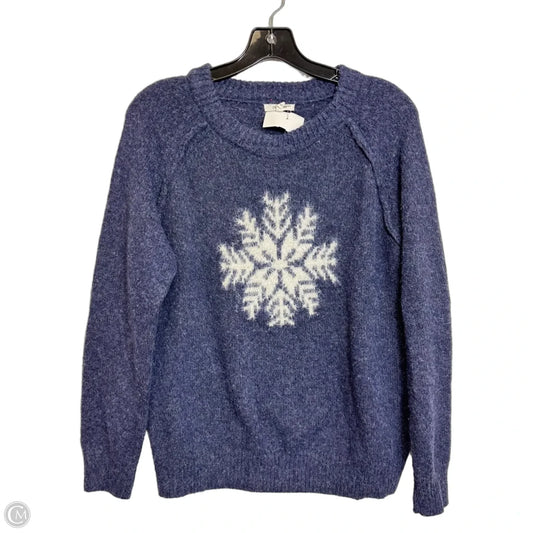 Sweater By Maurices In Navy, Size: L