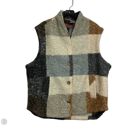 Vest Faux Fur & Sherpa By Blanknyc In Multi-colored, Size: Xl