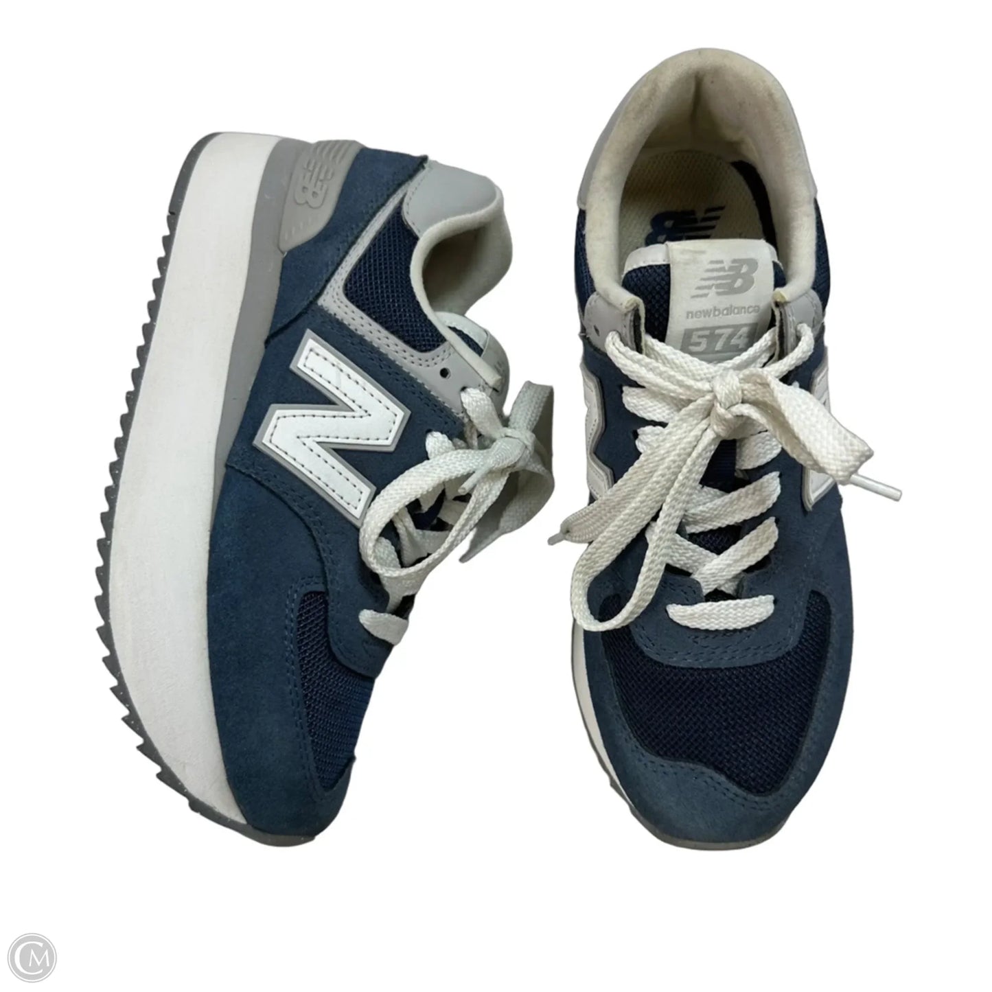 Shoes Athletic By New Balance In Blue & Grey, Size: 7.5