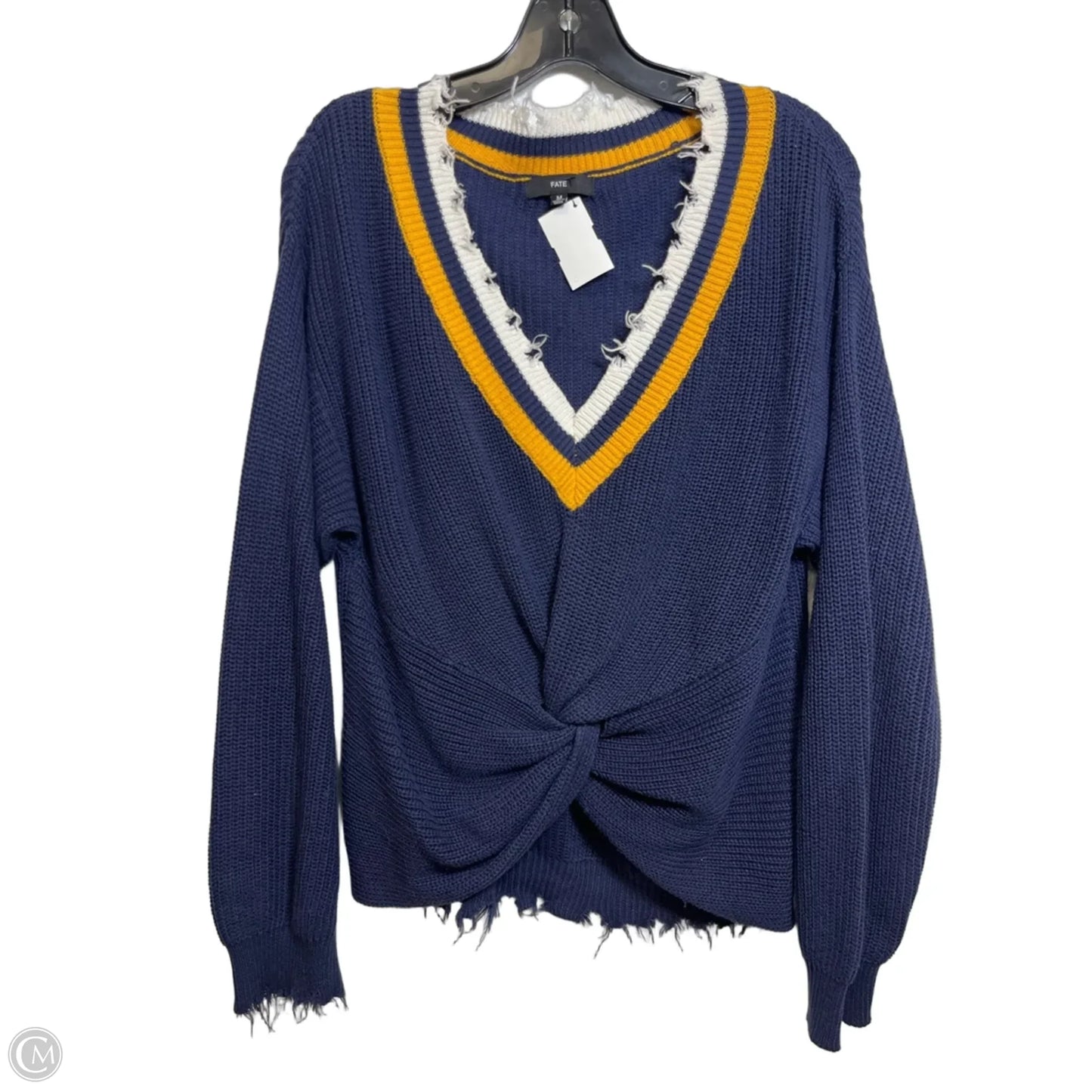Sweater By Fate In Navy, Size: M