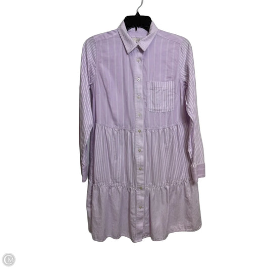 Dress Casual Short By Loft In Purple, Size: Xs