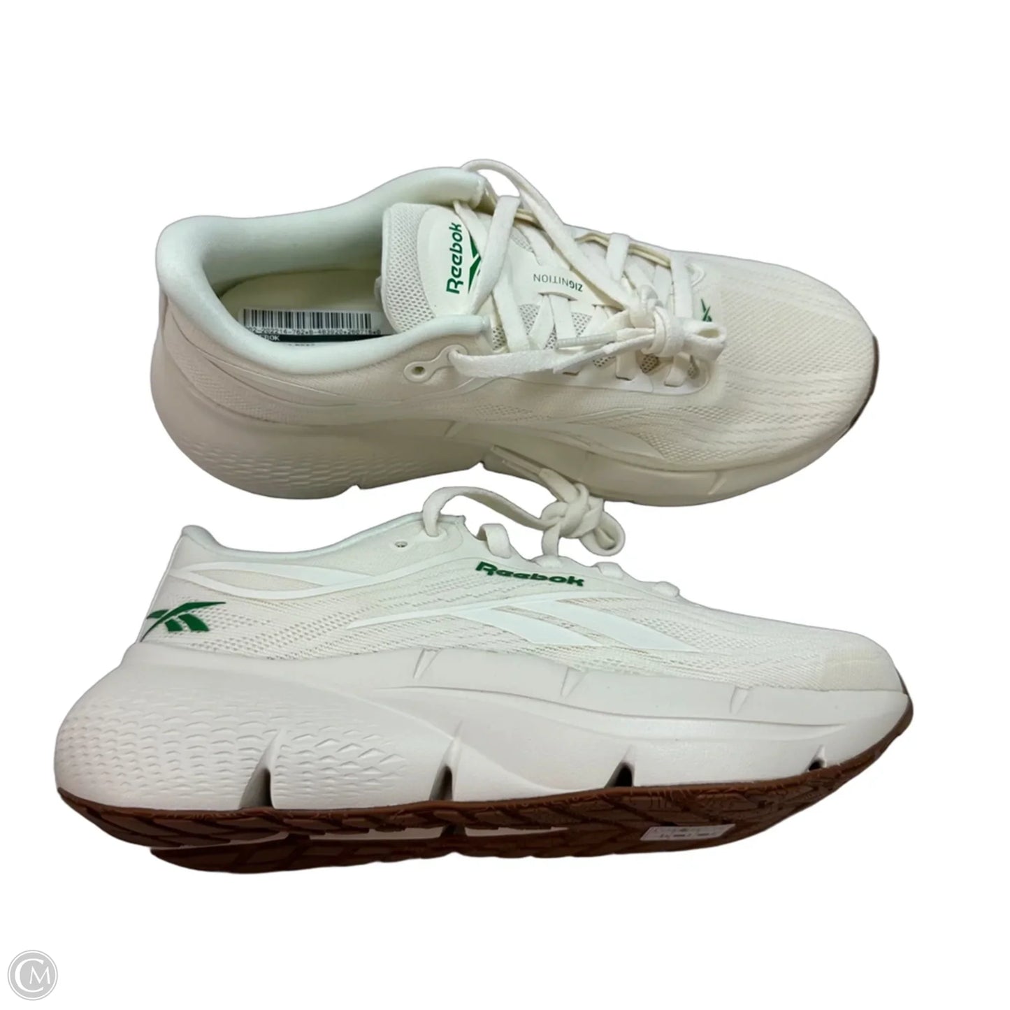 Shoes Athletic By Reebok In White, Size: 6