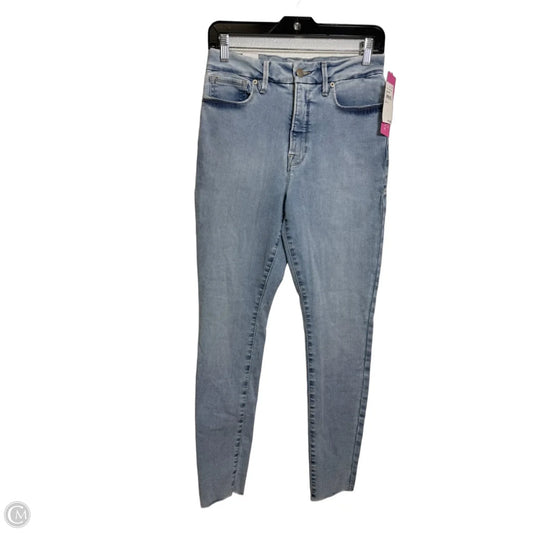Jeans Skinny By Good American In Blue Denim, Size: 6
