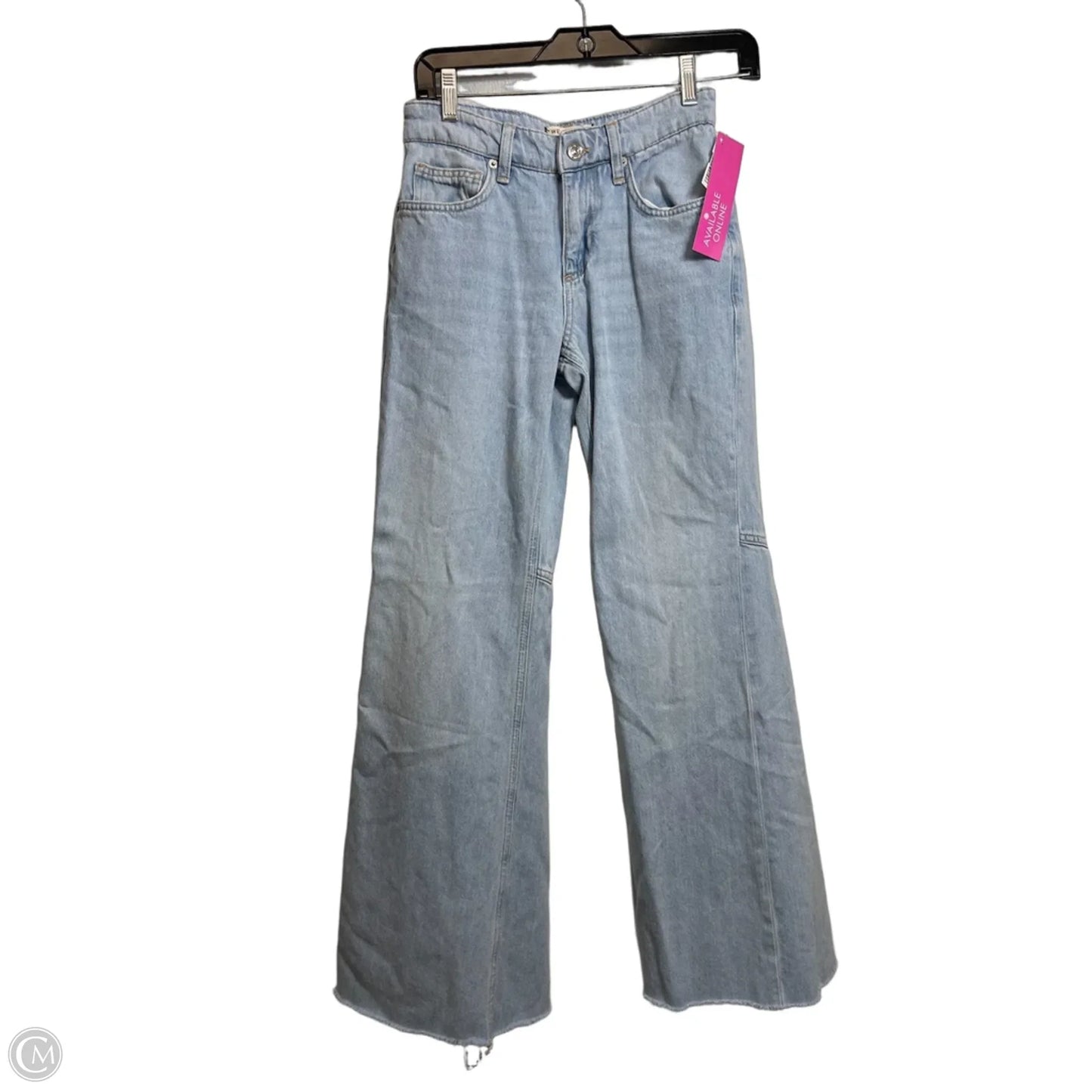 Jeans Flared By We The Free In Blue Denim, Size: 0