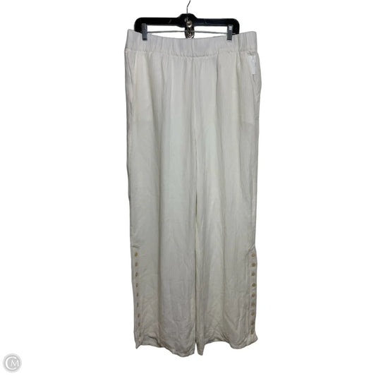 Pants Lounge By Soft Surroundings In White, Size: Xl