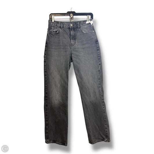 Jeans Wide Leg By Zara In Black, Size: 4