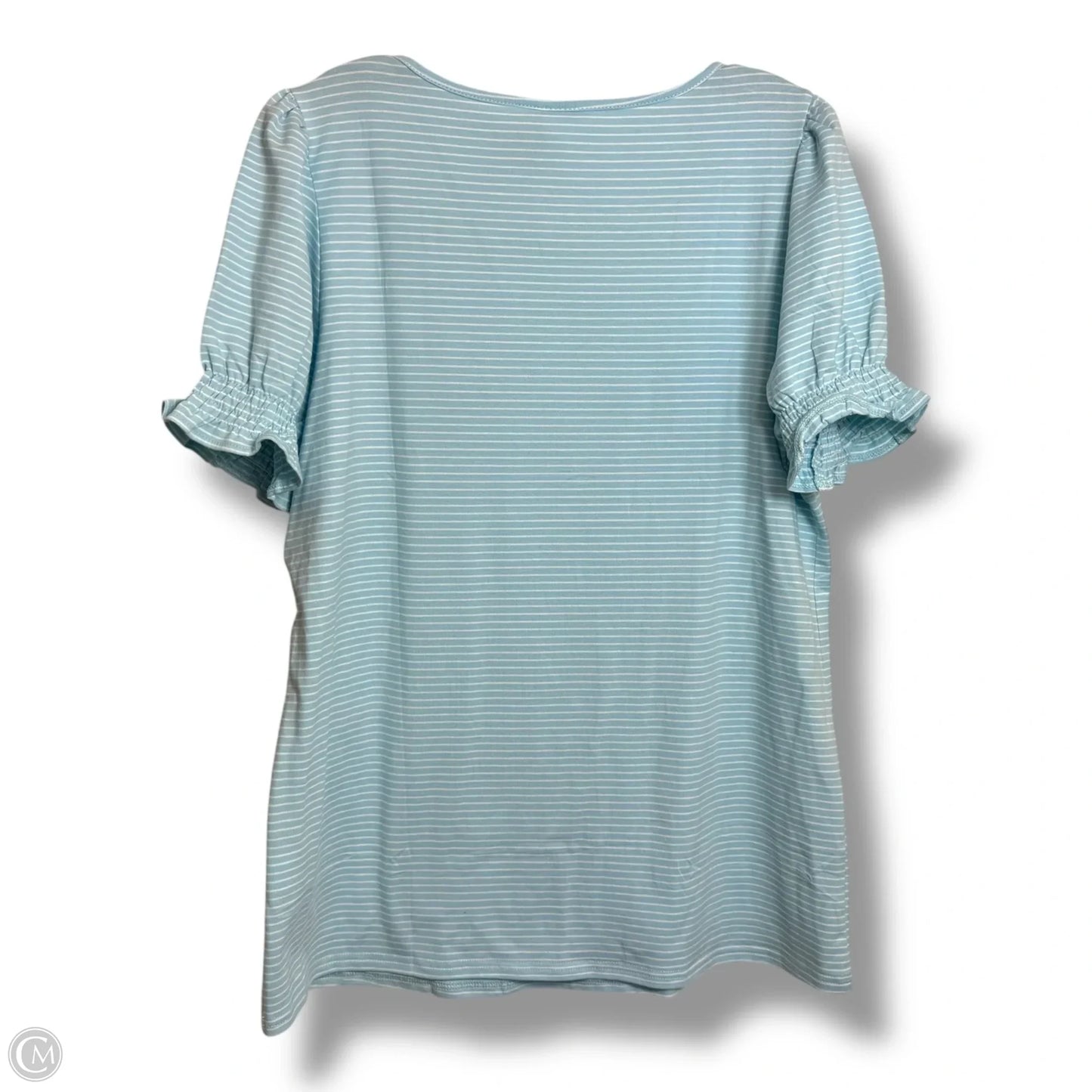 Top Short Sleeve By Clothes Mentor In Striped Pattern, Size: L