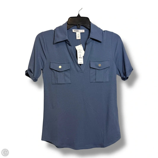 Top Short Sleeve By Clothes Mentor In Blue, Size: Xs