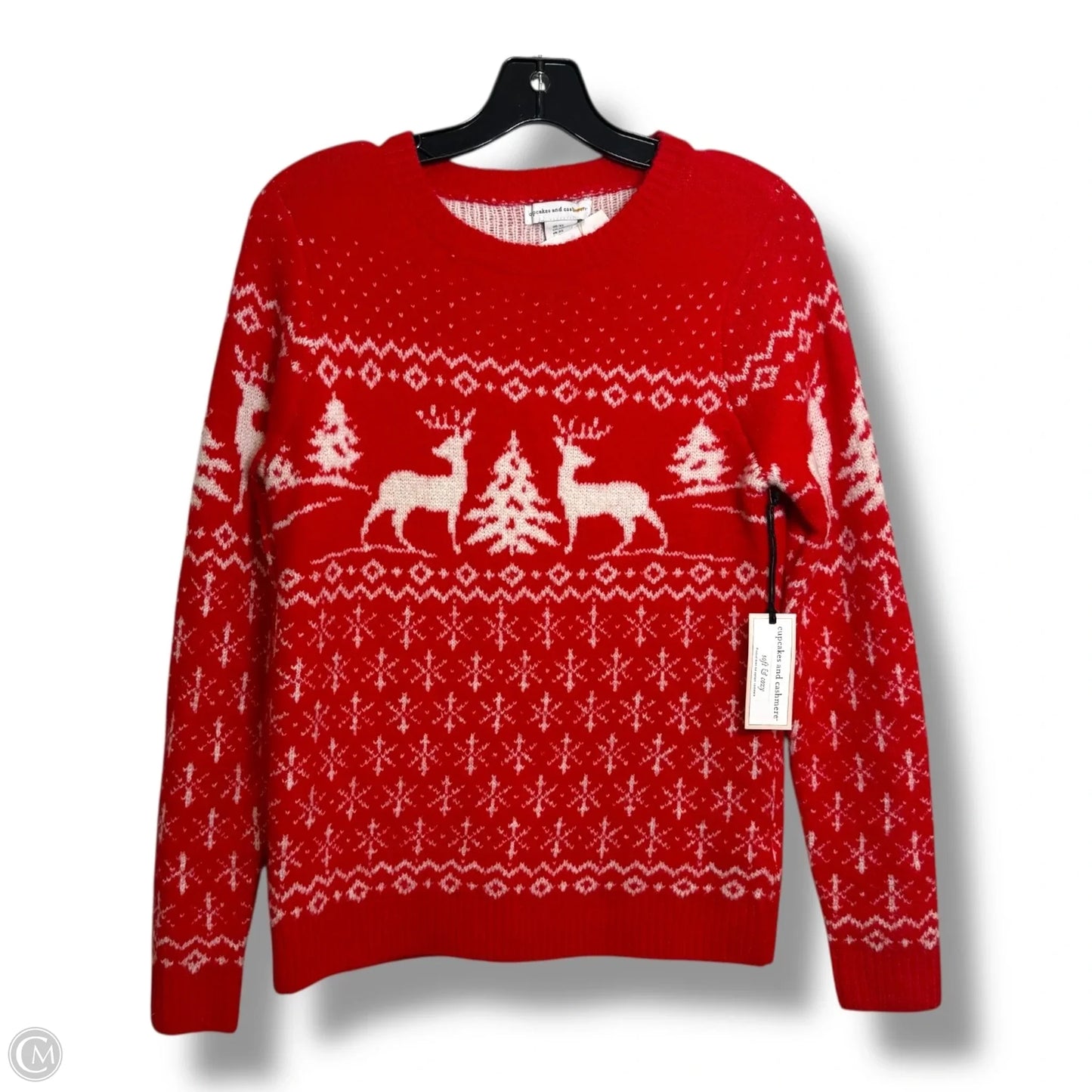 Sweater By Cupcakes And Cashmere In Red, Size: L