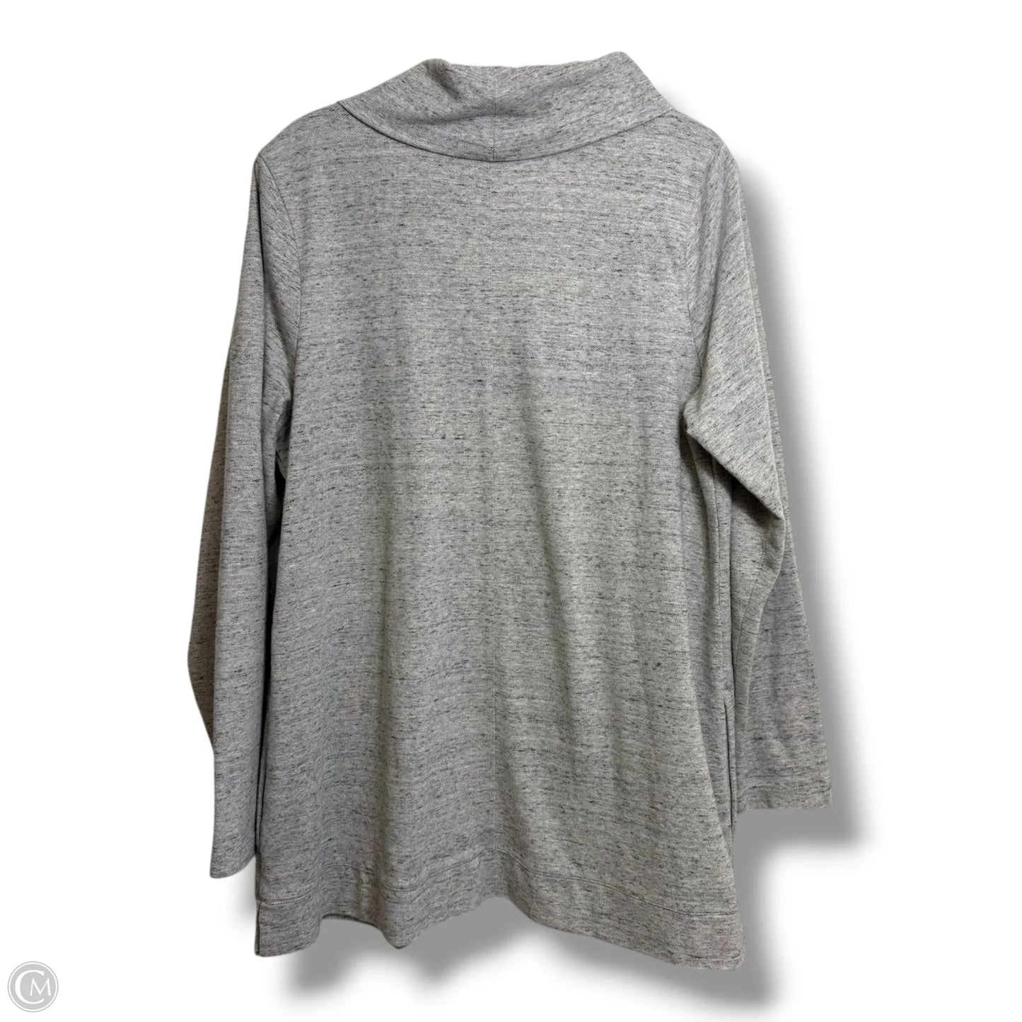 Top Long Sleeve By J. Jill In Grey, Size: L