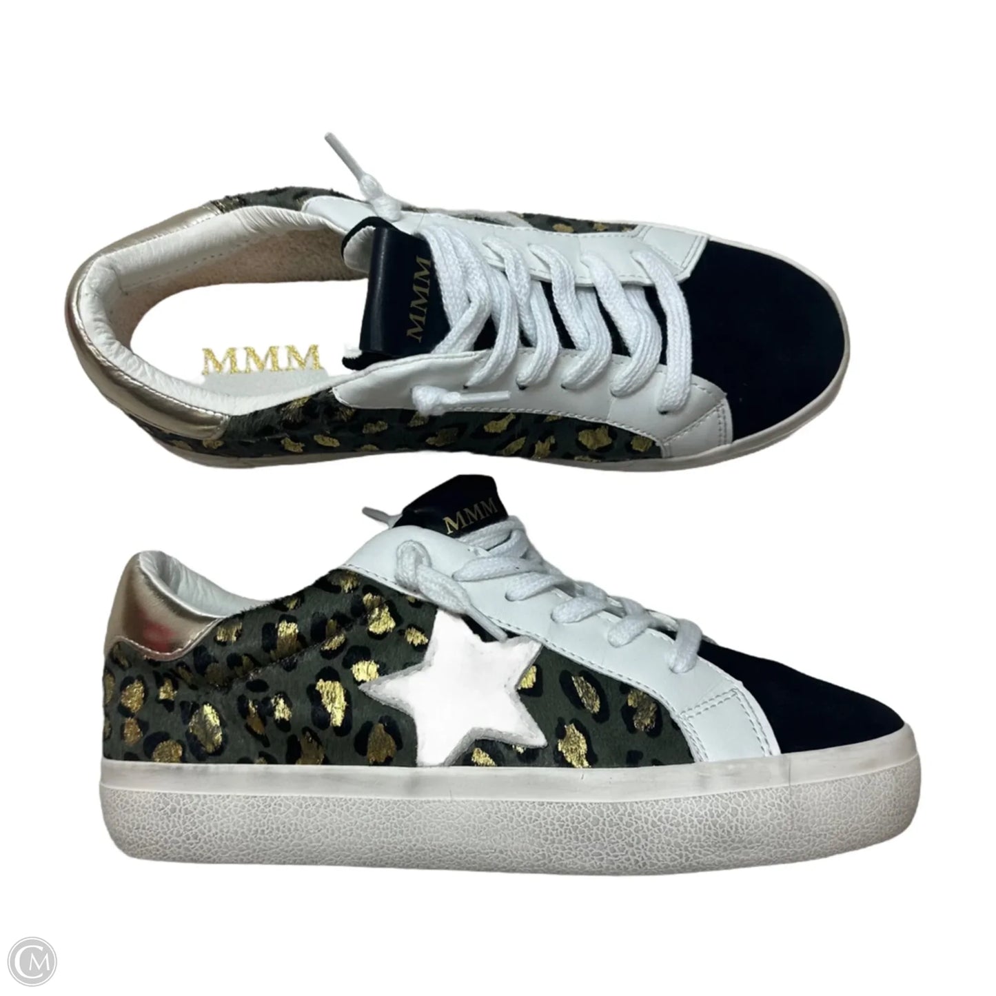 Shoes Athletic By Clothes Mentor In Animal Print, Size: 9.5