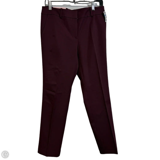 Pants Dress By Ann Taylor In Maroon, Size: 6p