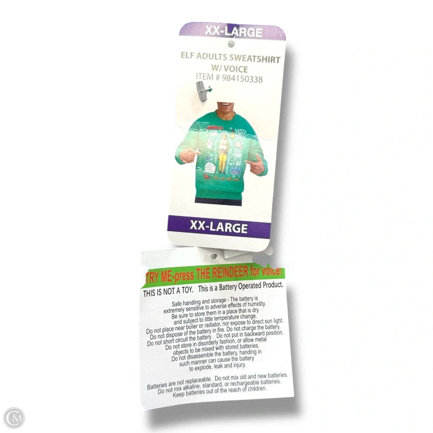 Sweatshirt Crewneck By Cmf In Green, Size: Xxl