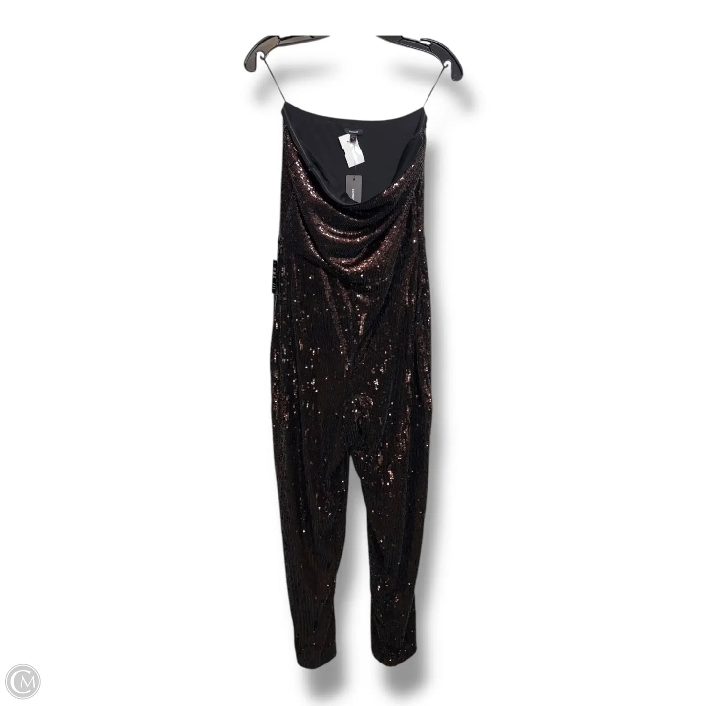 Jumpsuit By Express In Bronze, Size: M