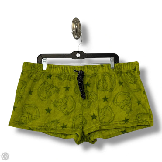 The Grinch lounge Shorts By Cmf In Green, Size: Xl