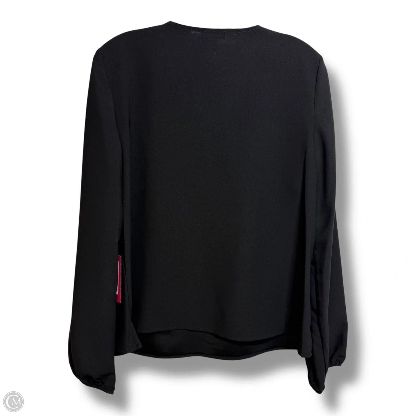 Top Long Sleeve By Vince Camuto In Black, Size: S