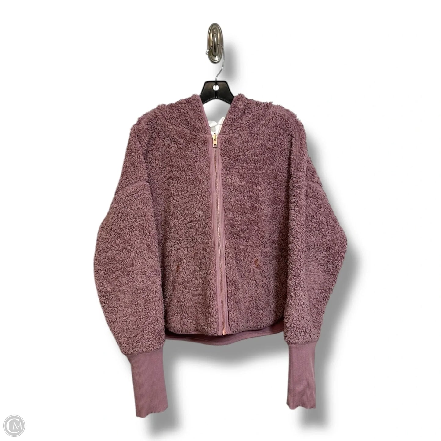Jacket Fleece By Athleta In Purple, Size: S