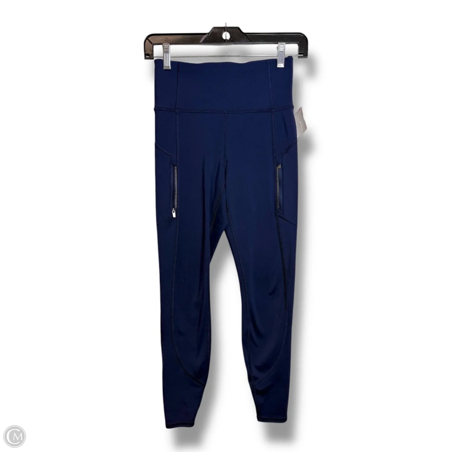 Athletic Leggings By Athleta In Navy, Size: Xs