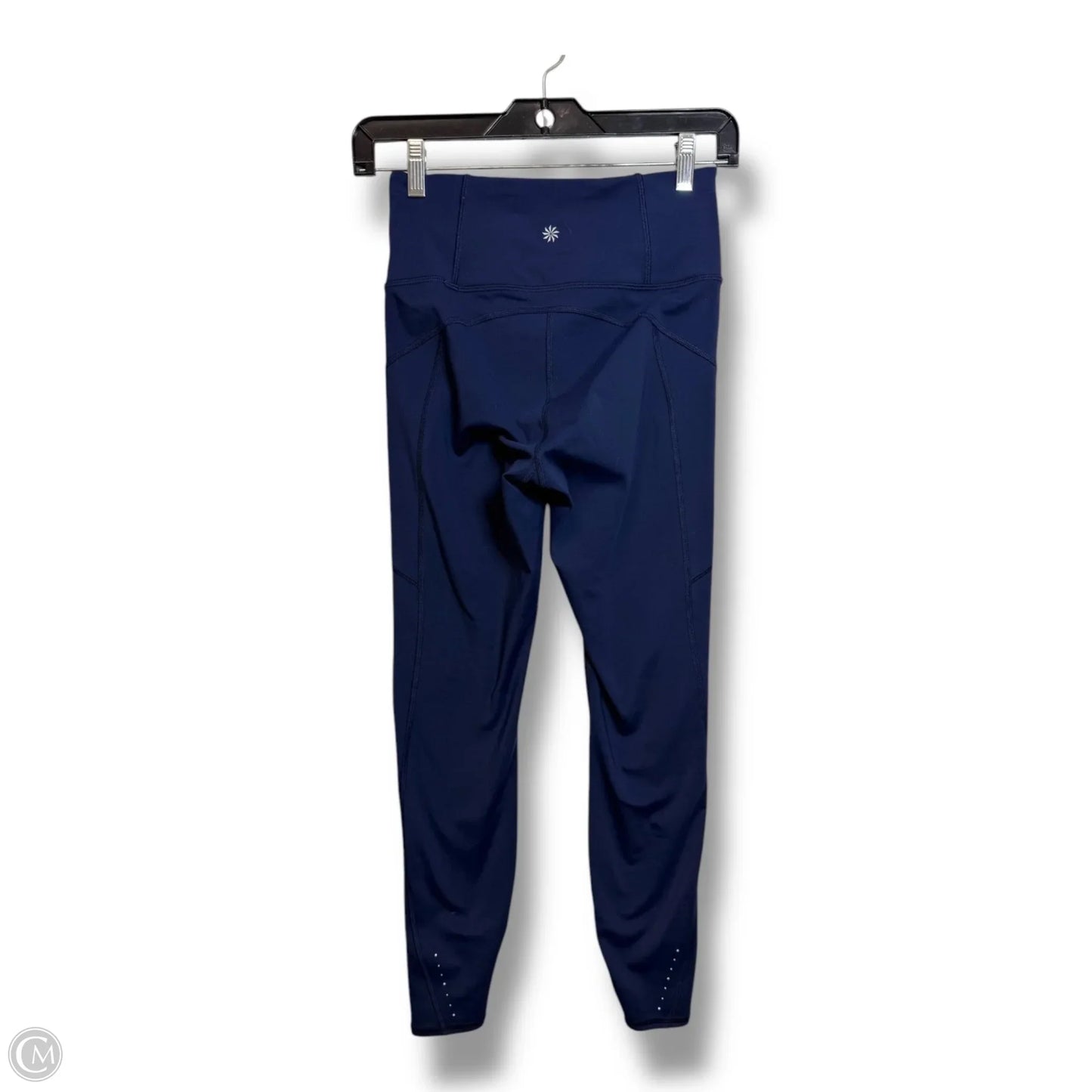 Athletic Leggings By Athleta In Navy, Size: Xs