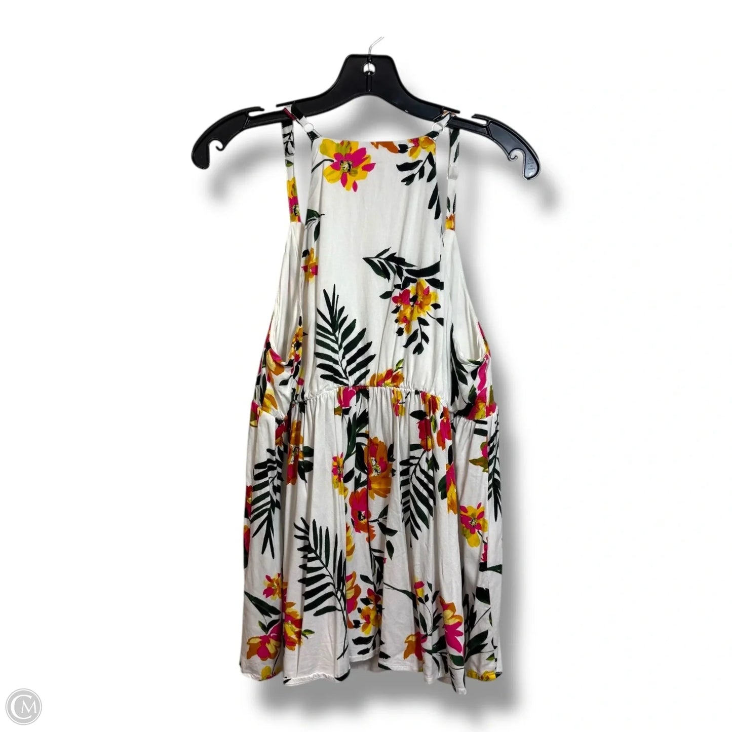 Top Sleeveless By Torrid In Floral Print, Size: M