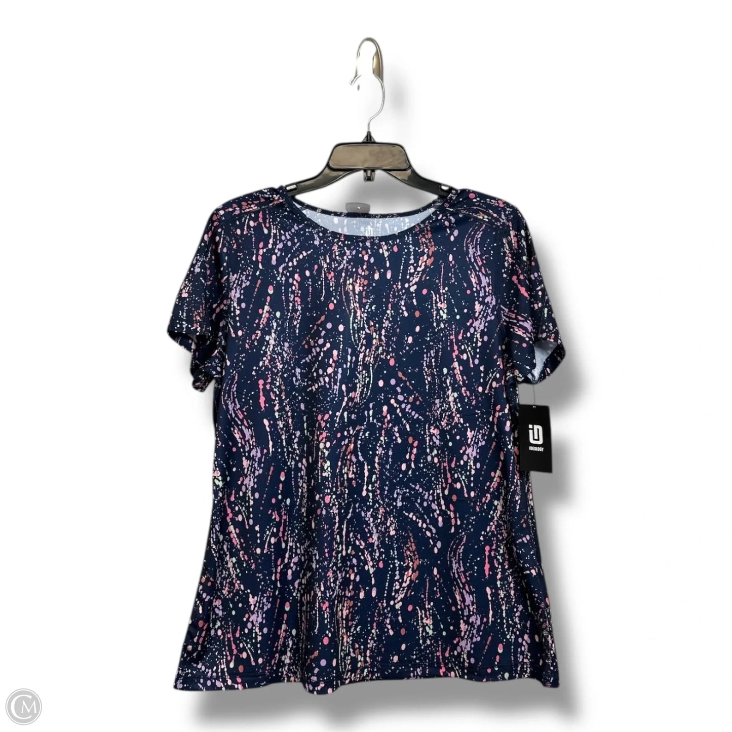 Athletic Top Short Sleeve By Ideology In Navy, Size: L
